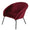 ZAGO Armchair Marco metal legs velvet