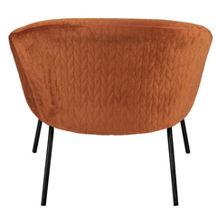 ZAGO Armchair Marco Metal Legs Velvet