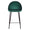 ZAGO Bar Stool Maya metal legs velvet 75cm