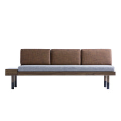 KANN DESIGN Sofa Mid Heather Fabric Grey