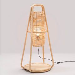 ORCHID EDITION Floor Lamp Nacelle Rattan