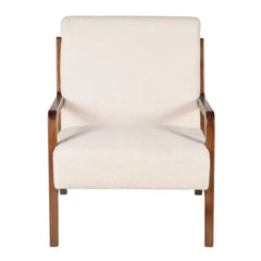 ZAGO Armchair Naia wood legs fabric