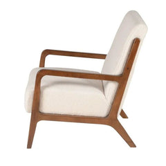 ZAGO Armchair Naia wood legs fabric