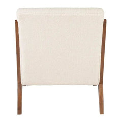 ZAGO Armchair Naia wood legs fabric