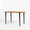 TIPTOE Desk Noma Reclaimed Oak Steel Legs 120cm