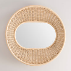 ORCHID EDITION Mirror Onde Rattan 92cm