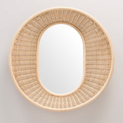 ORCHID EDITION Mirror Onde Rattan 92cm