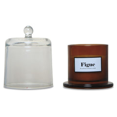 OPJET PARIS Candle Fig In Glass Cloche 13cm