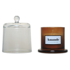 OPJET PARIS Candle Sweet Almond In Glass Cloche 13cm