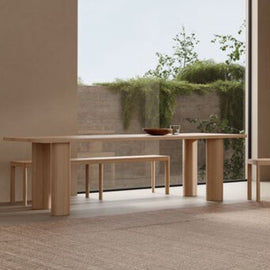 KANN DESIGN Dining Table Galta Forte 240 Natural Oak