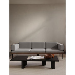 KANN DESIGN Coffee Table Galta Forte Rectangle Black Oak