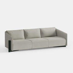 KANN DESIGN Sofa Timber 4 Seater Grey