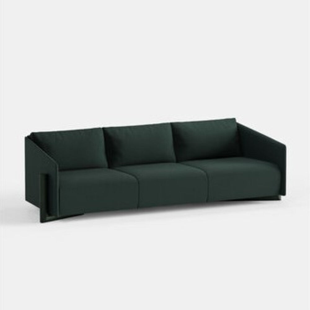KANN DESIGN Sofa Timber 4 Seater Green
