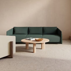 KANN DESIGN Sofa Timber 4 Seater Grey