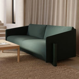 KANN DESIGN Sofa Timber 3 Seater Grey