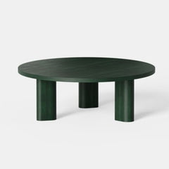 KANN DESIGN Coffee Table Forte Round Green Oak 100cm