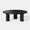 KANN DESIGN Coffee Table Forte Round Black Oak 100cm