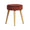 ZAGO Stool Popy wood legs velvet 43cm