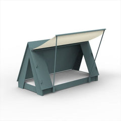 MATHY BY BOLS Kids Bed Tent wood 90x190cm