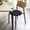 TIPTOE Chair SSD Soft Cushion Oak Steel Legs 82cm