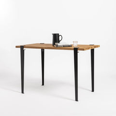 TIPTOE Desk Noma Reclaimed Oak Steel Legs 120cm