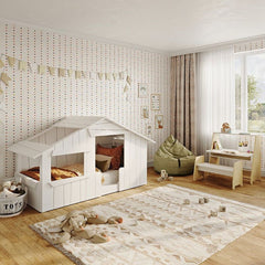 MATHY BY BOLS Kids Bed Tree House pine wood