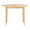 ZAGO Extendable Dining Table Twist oak 110+60cm