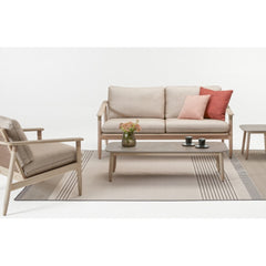 VINCENT SHEPPARD Lounge Sofa David 3-Seater Teak Outdoor
