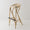 ORCHID EDITION Bar Stool Virage Rattan 83cm Blue & Yellow